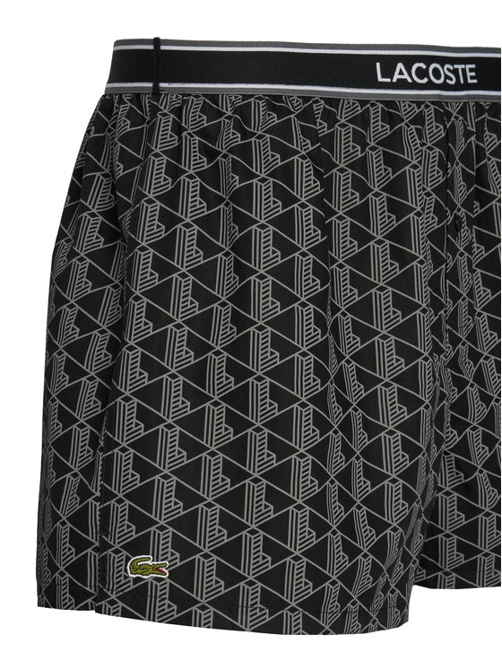 Lacoste Lacoste Conjunto de calzoncillos boxer 7H4972 Negro