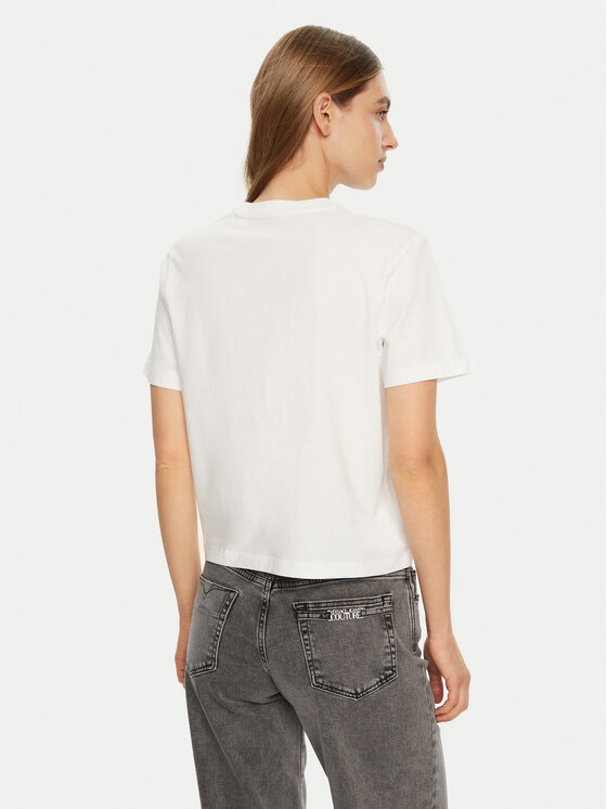 Guess Jeans Guess Jeans Футболка W5RI43 K8HM0 Білий Regular Fit