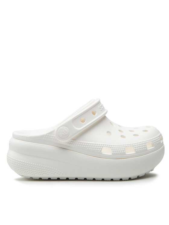 Crocs Şlapi Crocs Classic Crocs Cutie Clog 207708 Alb