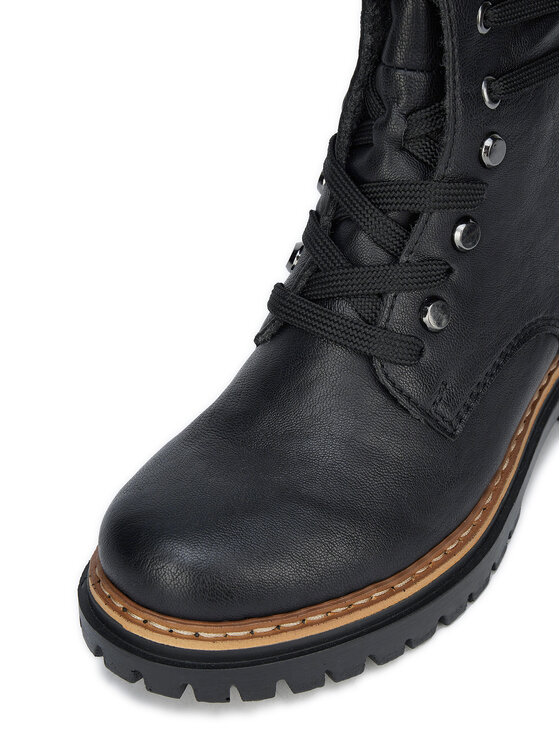 Rieker Зимни обувки Rieker 72621-00 Черен