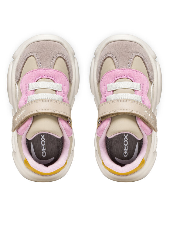 Geox Sneakersy Geox B Ciufciuf Girl B455QB 0FU22 C5378 M Béžová