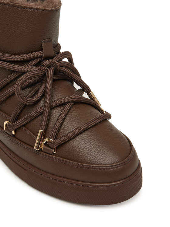 Inuikii Śniegowce Inuikii Full Leather 1001.003.0252.152 Brązowy ciemny