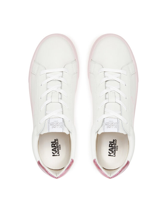 Karl Lagerfeld Kids Снікерcи Karl Lagerfeld Kids Z30377 S Білий