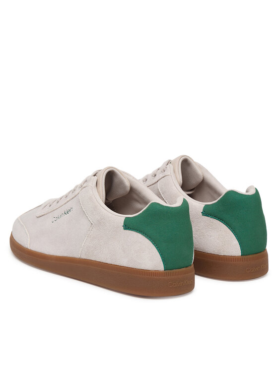 Calvin Klein Laisvalaikio batai Calvin Klein Low Cupsole Laceup Su HM0HM01946 Smėlio