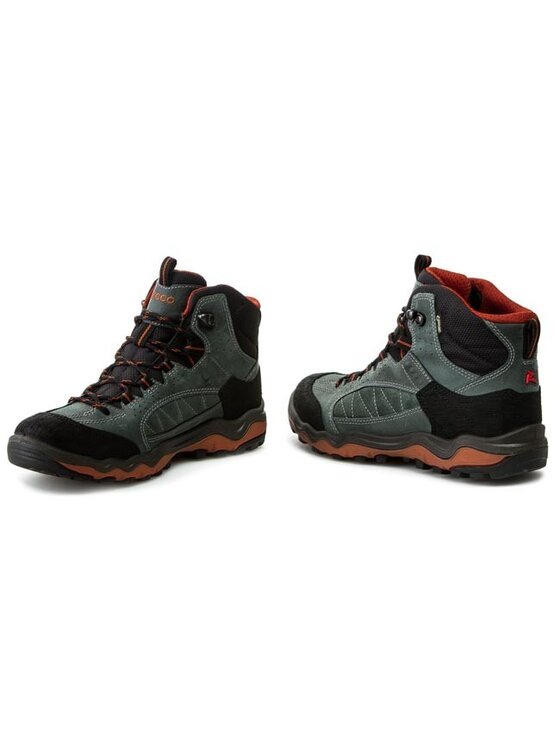 ECCO Trekingová obuv ECCO Ul Terra 82311458727 Black/Green/Gables/Picante