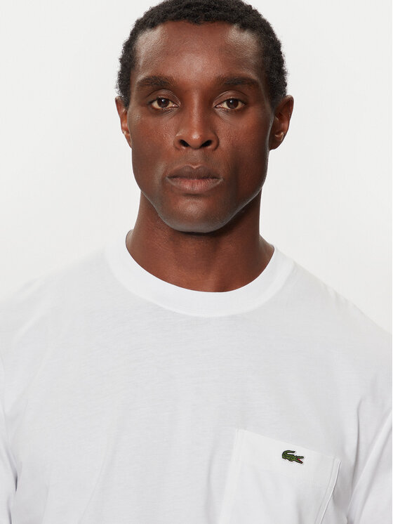 Lacoste Lacoste Футболка TH2827 Білий Regular Fit