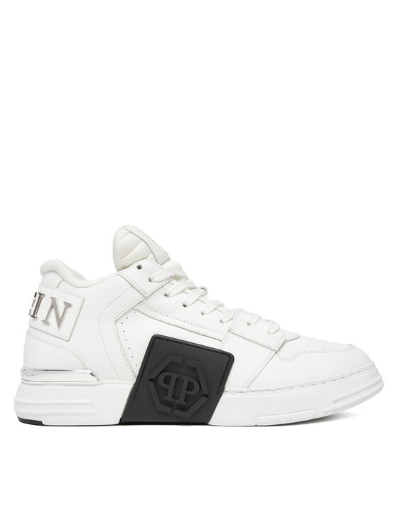 PHILIPP PLEIN Снікерcи PHILIPP PLEIN FAES USC0824 PLE075N Білий