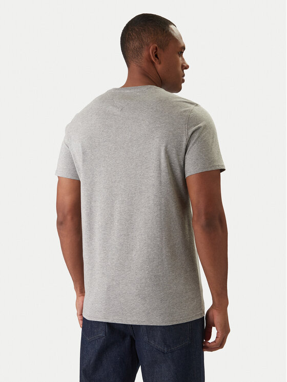 Tommy Jeans Tommy Jeans T-Shirt DM0DM04411 Γκρι Slim Fit
