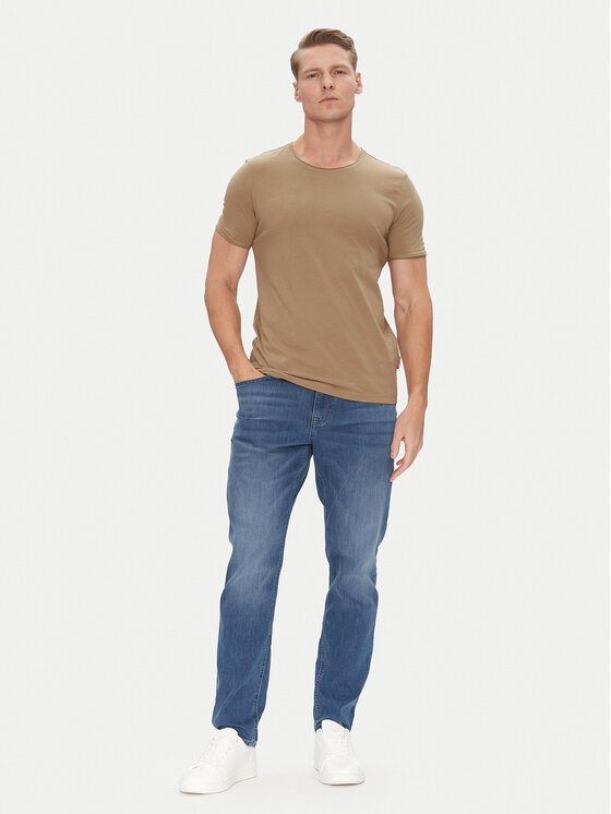 JOOP! Jeans JOOP! Jeans Majica 15 JJJ-11Cesare 30045665 Rjava Modern Fit
