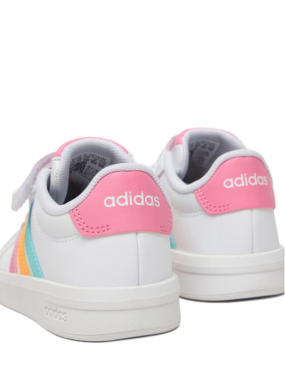 adidas Laisvalaikio batai adidas Grand Court 3.0 El C KI6503 Balta
