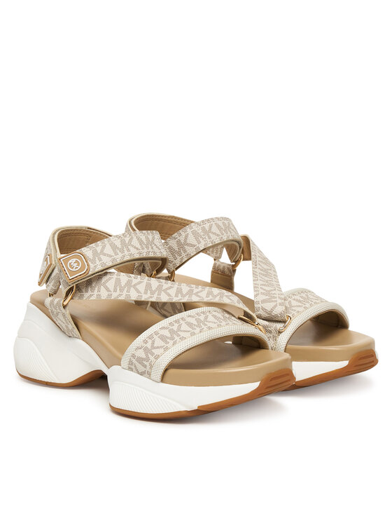 MICHAEL Michael Kors Sandały MICHAEL Michael Kors Bowie Sandal 43S6BWFA1B Kremowy