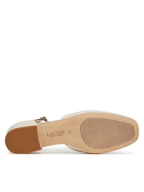 LAUREN RALPH LAUREN Pusbačiai LAUREN RALPH LAUREN Emellie 802966877002 Balta