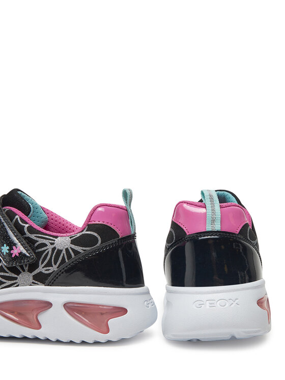 Geox Snīkeri Geox J Assister G. A  J26E9A 0BLKN C0922 DD Melns