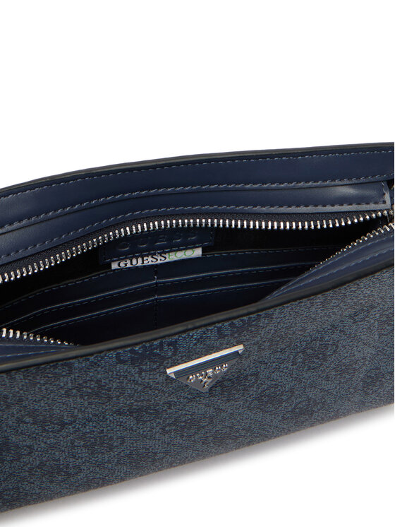 Guess Плоска сумка Guess HMMILO P6157 Cиній