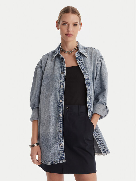 G-STAR G-Star Raw Jeanshemd D26853-D536-G339 Blau Oversize