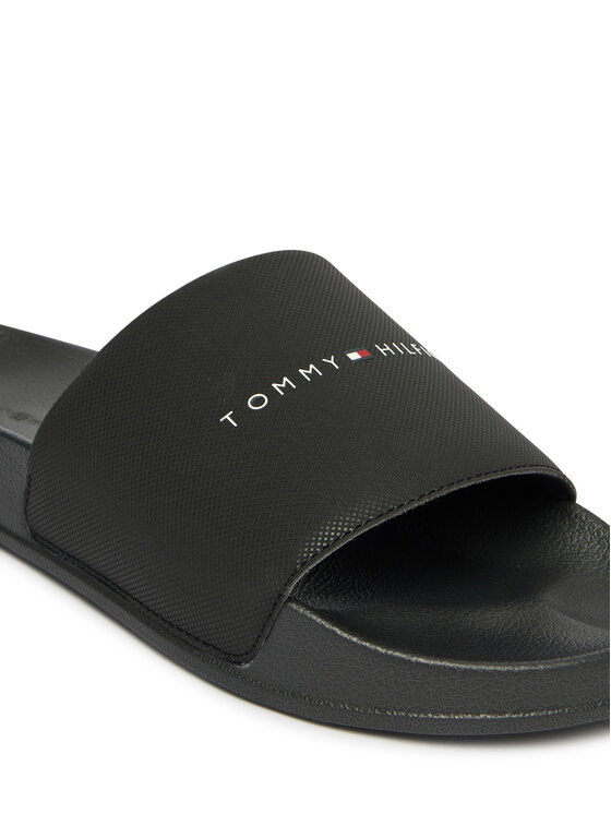 Tommy Hilfiger Şlapi Tommy Hilfiger FM0FM05799 Negru
