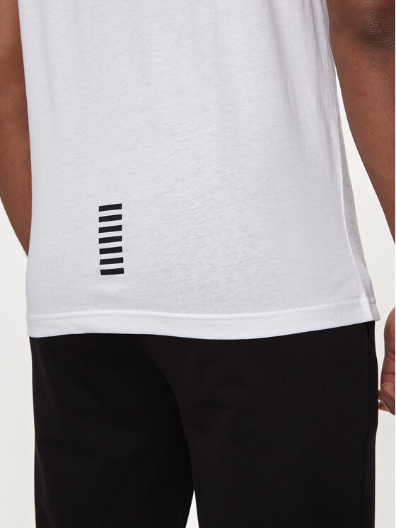 EA7 Emporio Armani EA7 Emporio Armani Футболка 8NPT25 PJVPZ 1100 Білий Regular Fit