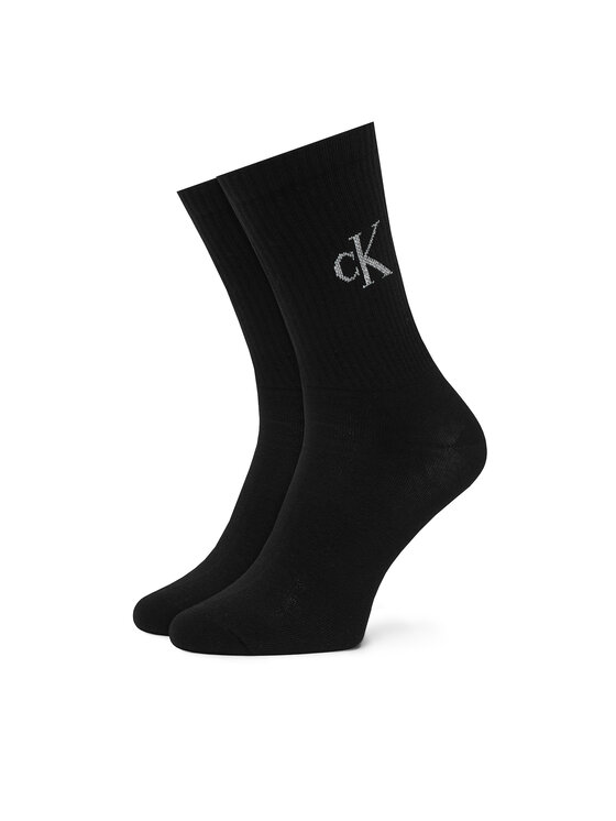 Calvin Klein Дълги чорапи Calvin Klein 701241212 Черен