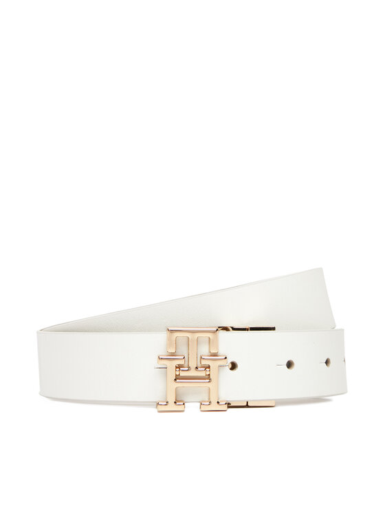 Tommy Hilfiger Dámský pásek Tommy Hilfiger AW0AW17768 Écru