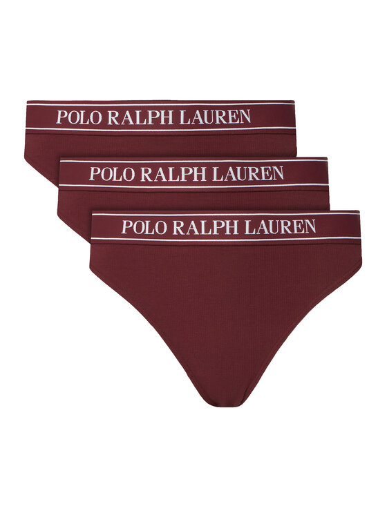 Polo Ralph Lauren Polo Ralph Lauren Braguitas clásicas 4P0707 Guinda/burdeos