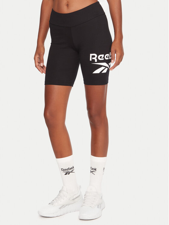 Reebok Reebok Bikershorts RK25161CCW Schwarz Slim Fit