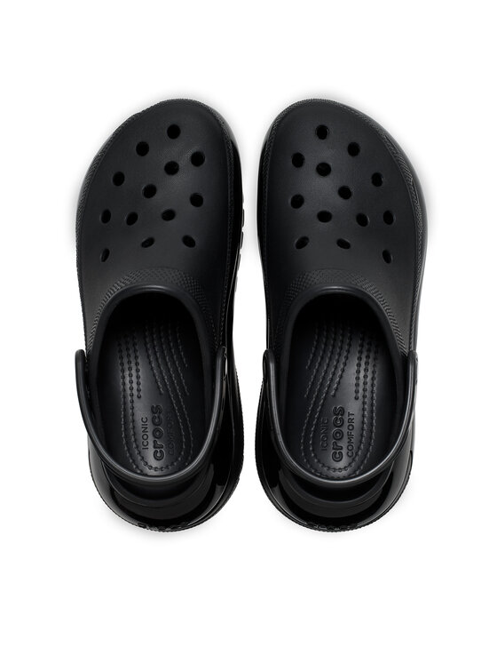 Crocs Шльопанці Crocs Classic Mega Crush Clog 207988 Чорний