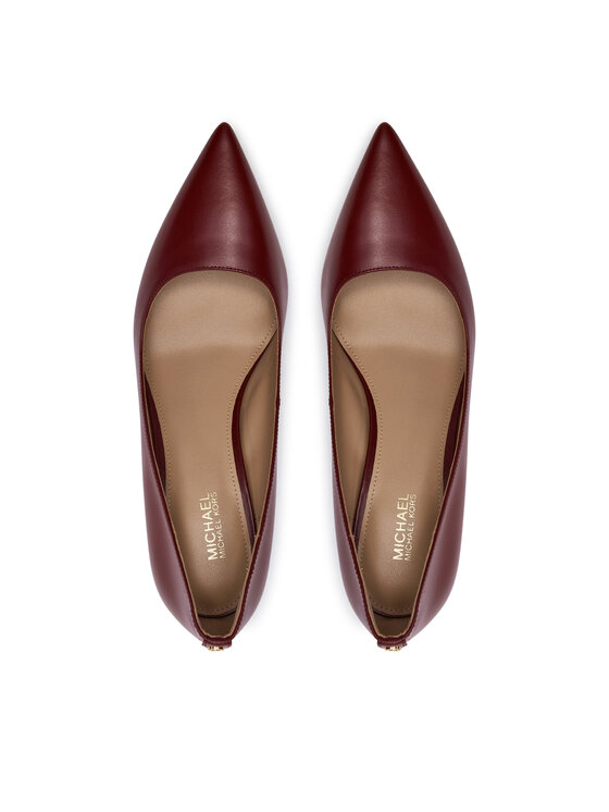 MICHAEL Michael Kors Туфлі на шпильці MICHAEL Michael Kors Alina Flex Pump 40F2HNMP2L Бордовий