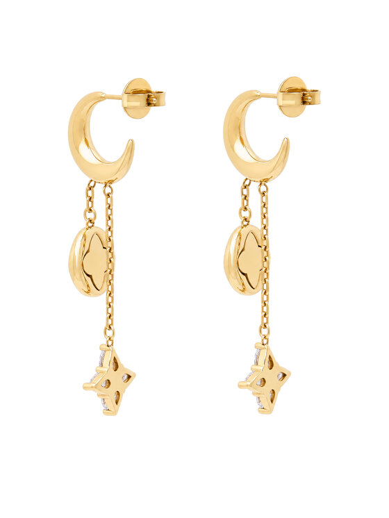 Guess Обици Guess JUBE06 471JW Златист