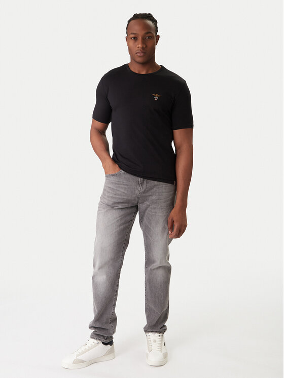 Aeronautica Militare Aeronautica Militare Set di t-shirt AM1UTI001B Nero Regular Fit