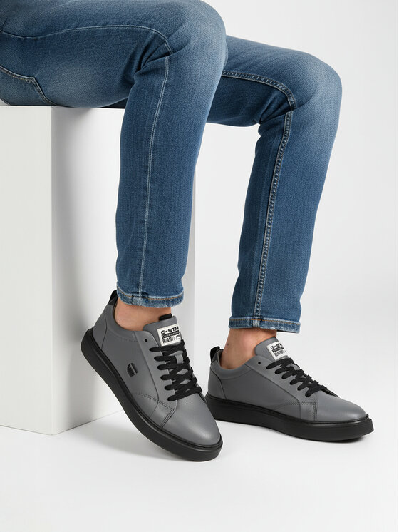 G-STAR Снікерcи G-Star Raw EO-LONDON-04 MI08 Сірий