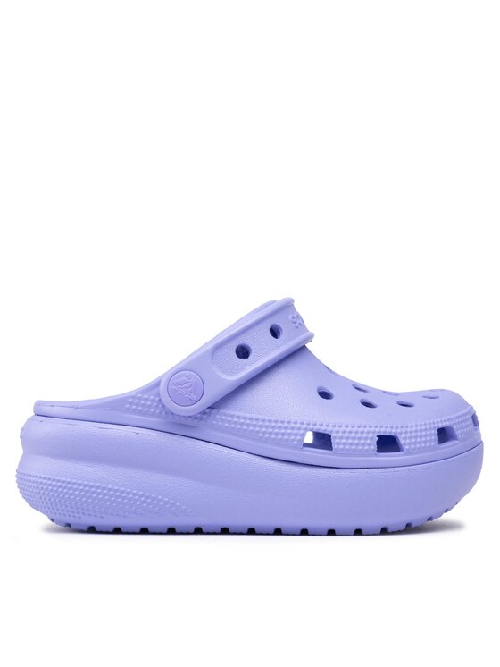 Klapki Crocs Classic Crocs Cutie Clog K 207708 Fioletowy | Eobuwie.com.pl
