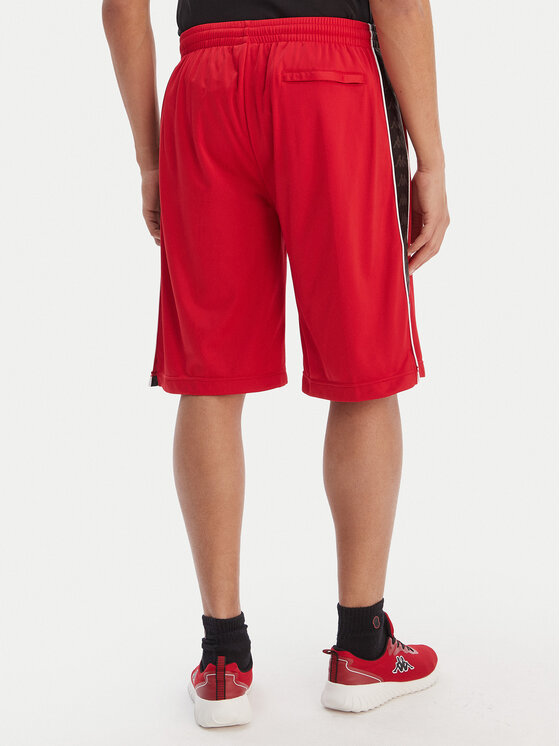 Kappa Kappa Sportske kratke hlače Banda Treadwellz 304KQ20 Crvena Regular Fit