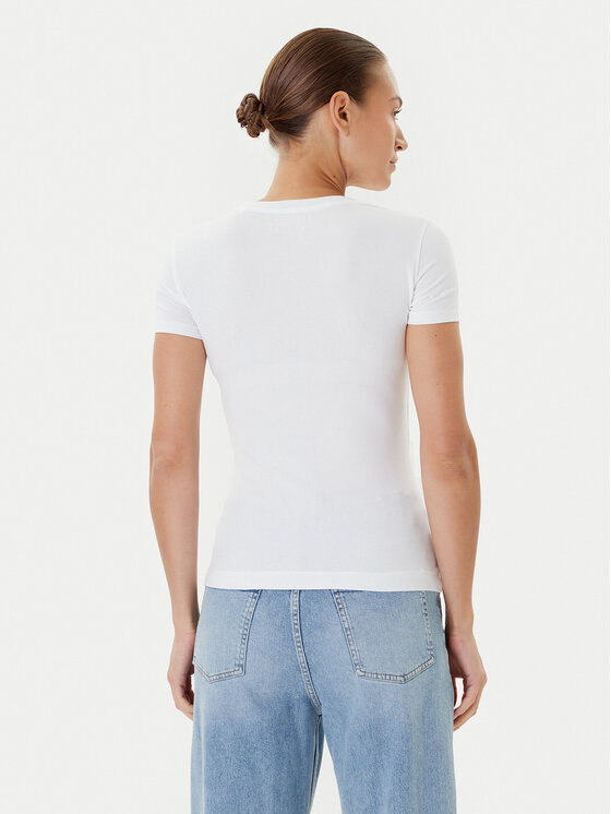 Guess Guess T-shirt W5YI13 J1314 Bijela Regular Fit