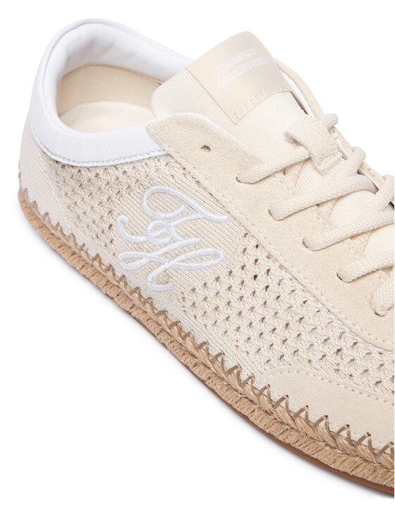 Tommy Hilfiger Espadrilles Tommy Hilfiger Th Heritage Rope Sneaker FW0FW09406 Bézs