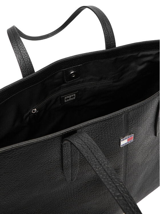 Tommy Jeans Torebka Tommy Jeans Tjw Slouchy City Tote AW0AW18789 Czarny