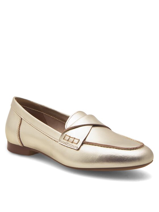 GINO ROSSI Lordsy Gino Rossi AMBRA-23455NAP Zlatá