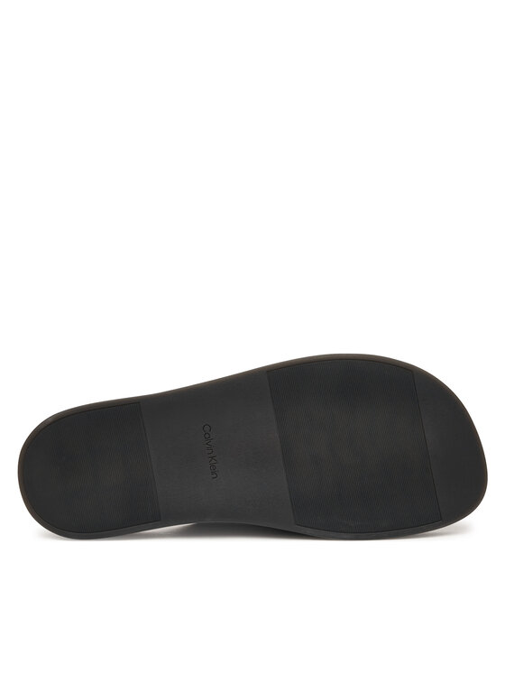 Calvin Klein Natikači Calvin Klein Ergon Double Bar Sandal Su HM0HM02094 Rjava