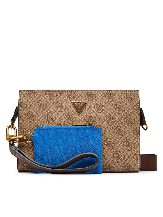 Guess Плоска сумка Guess HMMILO P6157 Бежевий