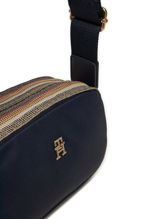 Tommy Hilfiger Ročna torba Tommy Hilfiger AW0AW16483 Mornarsko modra