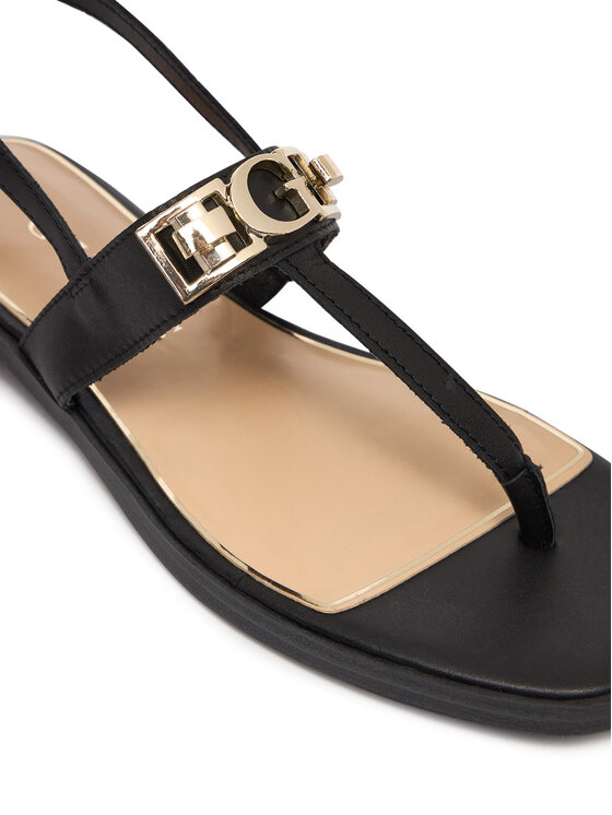 Guess Босоніжки Guess FLJRMY LEA03 Чорний