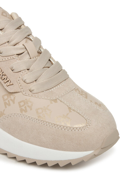 DKNY Sneakersy DKNY Naples K3522140 Béžová