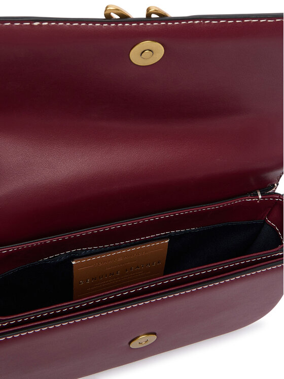 Tommy Hilfiger Rankinė Tommy Hilfiger AW0AW18399 Tamsiai raudona