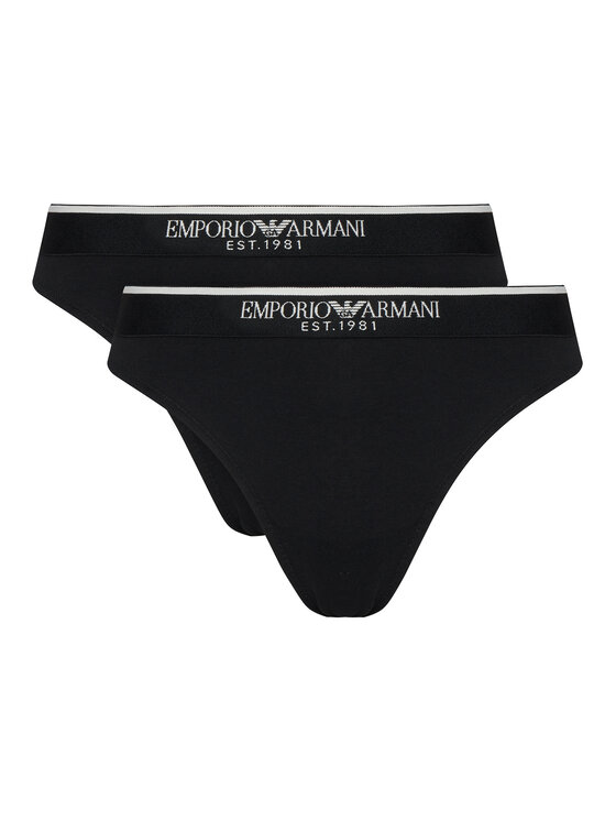 Emporio Armani Underwear Emporio Armani Underwear Conjunto de bragas brasileñas EW005197 AF27298 UC001 Negro