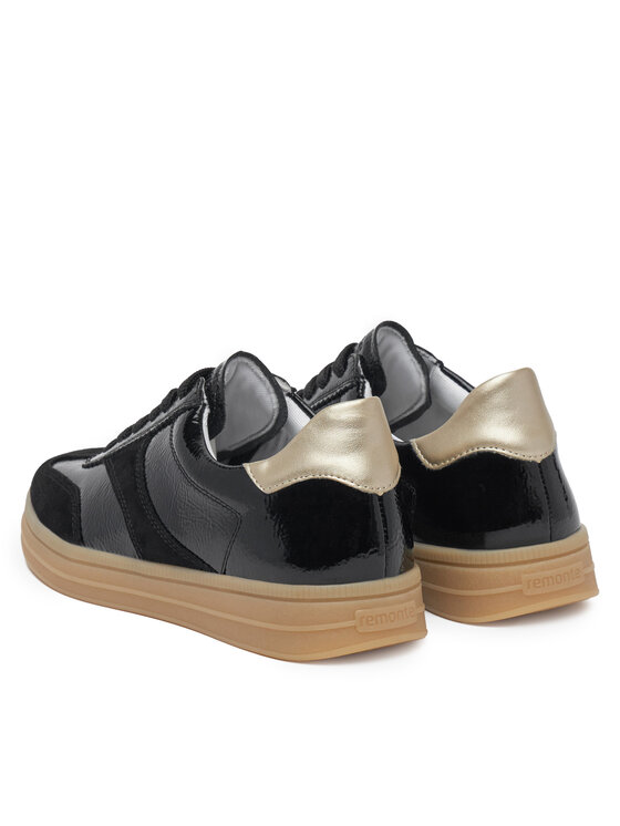 Remonte Sneakersy Remonte D2C01-03 Czarny