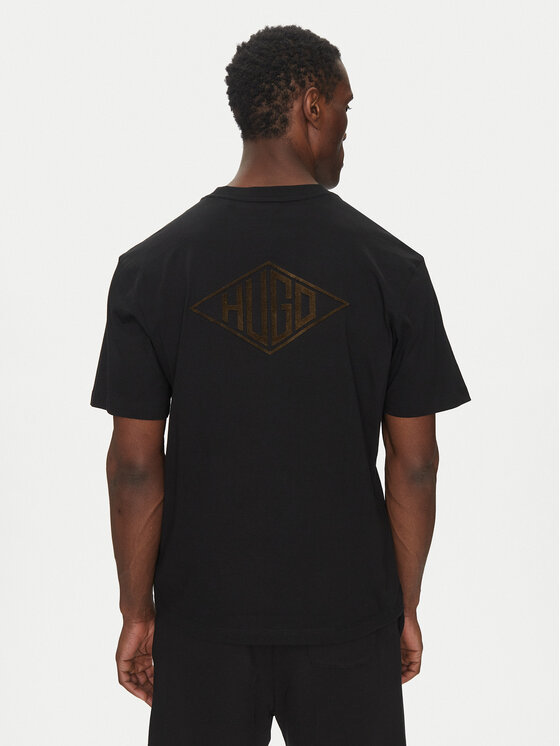 HUGO HUGO T-shirt Darunu 50534951 Nero Relaxed Fit