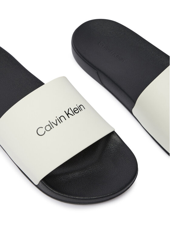 Calvin Klein Chanclas Calvin Klein Ess Slide Monobrand Cv HM0HM02107 Blanco