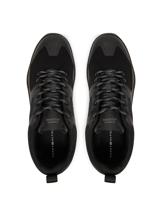 Tommy Hilfiger Sneakers Tommy Hilfiger Vibram Low Runner Tech FM0FM05657 Negru