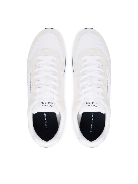 Tommy Hilfiger Sneakersy Tommy Hilfiger Light Eva Runner FM0FM05907 Bílá