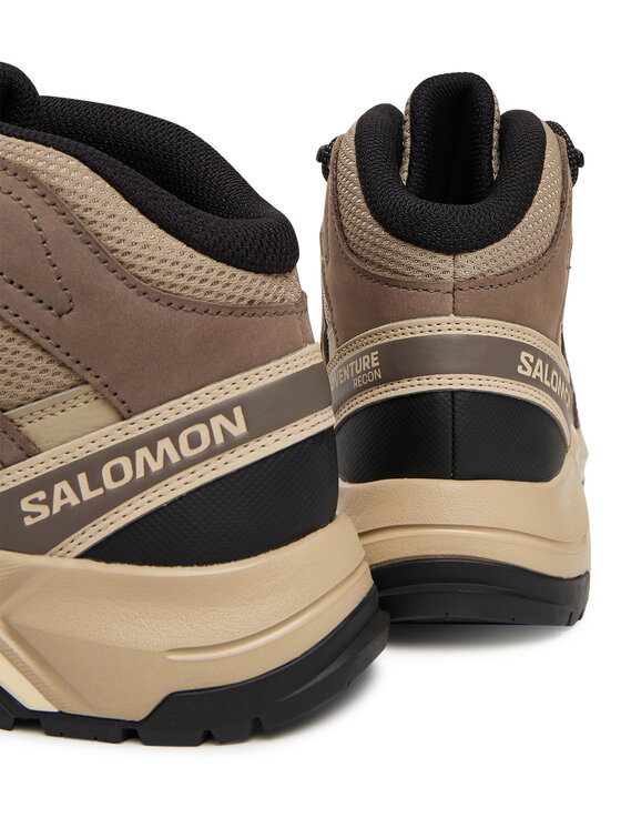 Salomon Trekingová obuv Salomon X-Adventure Recon Mid Gore-Tex L47815200 Hnědá