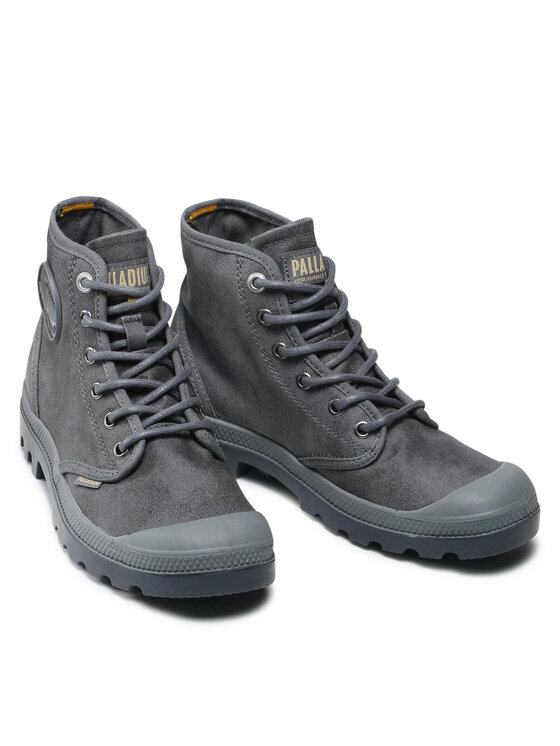 Palladium Scarponcini Palladium Pampa Hi Wax U 77222-068-M Grigio